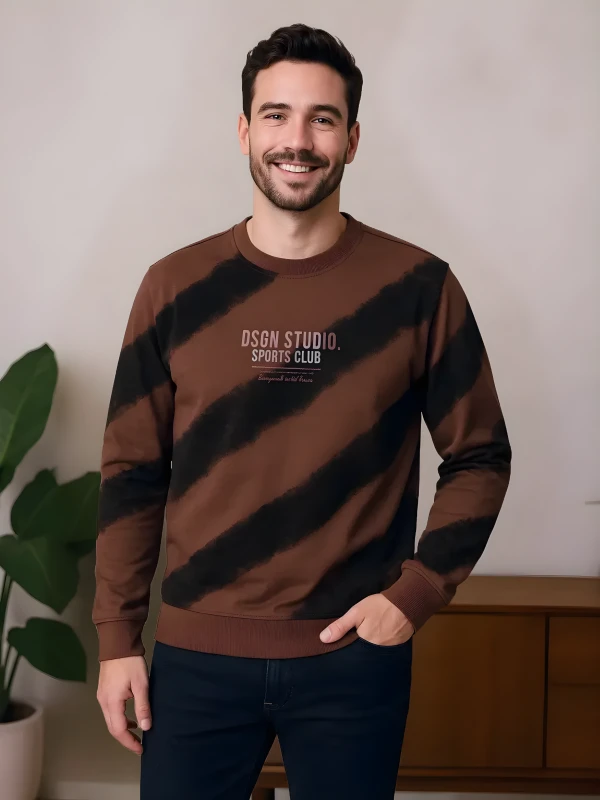 Brown & Black Tie-Dye
