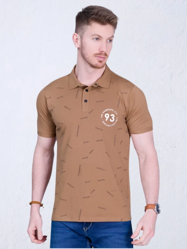 Polo T-Shirt – Brown