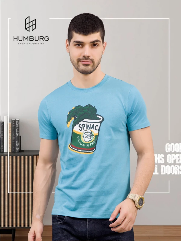 "Spinac" Graphic T-Shirt – 100% Cotton | Fresh Look