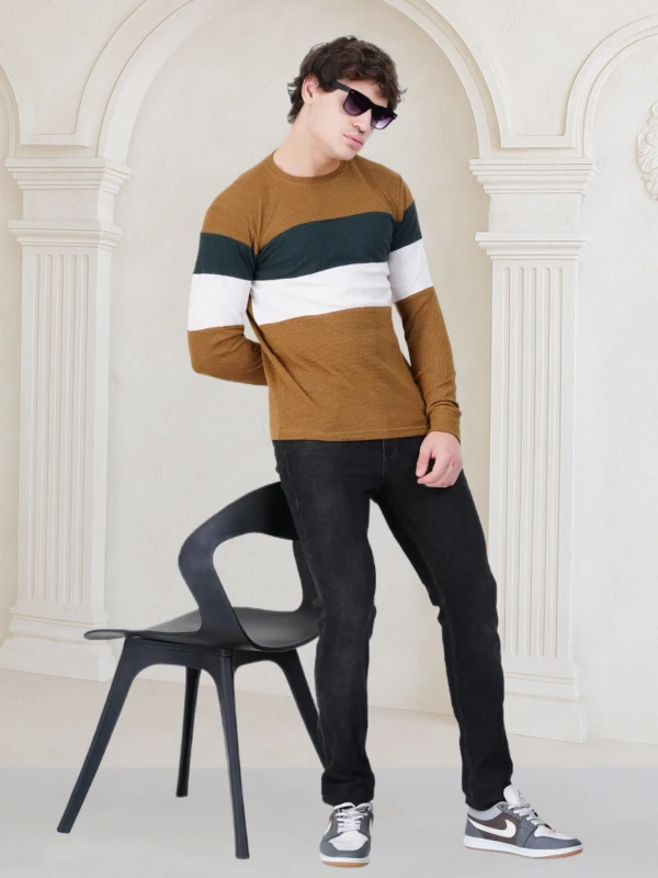 Men’s Stylish Colorblock T-Shirt