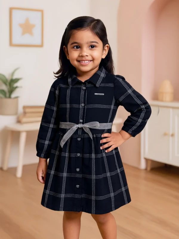 Button Down with Waist Tie