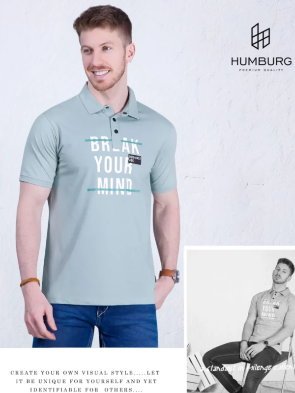 Polo T-Shirt – “Break Your Mind”